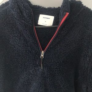 Fleece Sweater (navy blue)
